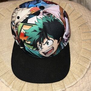 Bioworld My Hero Academia Characters Big Face Sublimated All Over Print Snapback